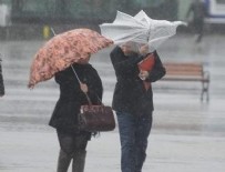 DOLU YAĞIŞI - Meteoroloji'den 6 kente sağanak uyarısı