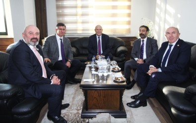 TBB Başkanı Metin Feyzioğlu, Başkan Pekmezci'yi Ziyaret Etti