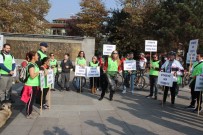 BİSİKLET - Diyabete Yürüyerek, Çöp Toplayarak Dikkat Çektiler