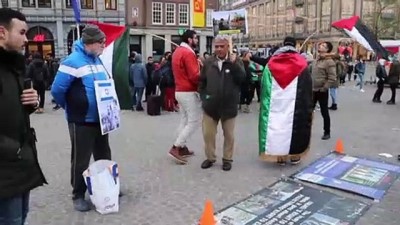 Hollanda'da İsrail Protestosu