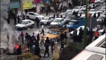 İSFAHAN - İran'da benzin zammı protestoları sürüyor