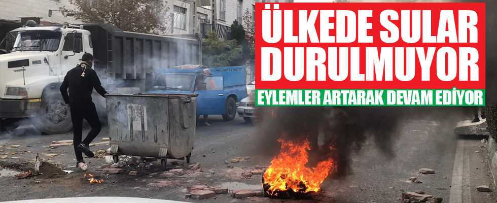 İran'da benzin zammı protestoları sürüyor