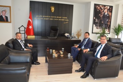 Başkanlar, Kaymakam Taşçı İle Görüştü