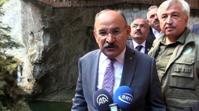 Horma Kanyonu Kayalara İnşa Edilen Platformdan Geçilecek