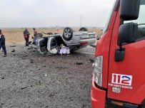 ZENGEN - Kontrolden Çıkan Otomobil Takla Attı Açıklaması 1Ölü, 2 Yaralı