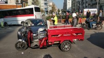 IRAK - Otomobil Üç Tekerli Motosiklete Çarptı Açıklaması 1 Yaralı
