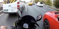 (Özel) Motosikletli Maganda Mega Kentte Trafiği Birbirine Kattı