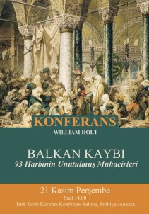 '93 Harbi'nin Unutulmuş Muhacirleri Konferansı' Düzenlenecek