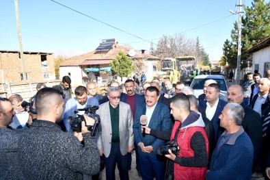 Başkan Gürkan, Doğanşehir'de İncelemelerde Bulundu