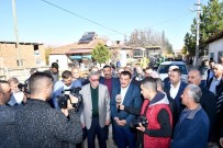 İHSAN KOCA - Başkan Gürkan, Doğanşehir'de İncelemelerde Bulundu