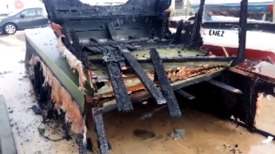 Edirne'de Limandaki 3 Tekne Yandı