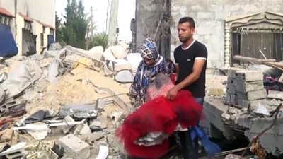 Gazzeli Yeni Evli Çiftin Hem Evleri Hem Hayalleri Yıkıldı