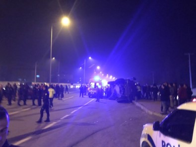 Iğdır'da Zırhlı Polis Aracı Otomobille Çarpıştı Açıklaması 5 Yaralı