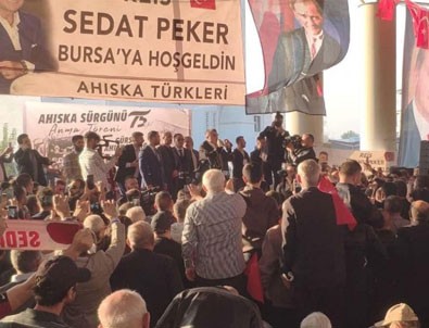 Sedat Peker'den Ahıska Türklerine birlik çağrısı