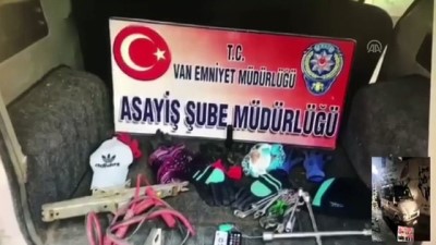 Van'da 11 Hırsızlık Olayıyla İlgili 3 Şüpheli Tutuklandı