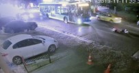 OKMEYDANı - Halk Otobüsü Dehşeti Kamerada