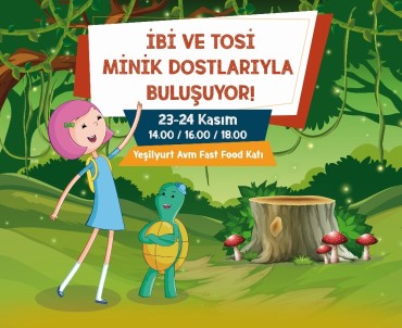 İbi Ve Tosi Atakum'da Miniklerle Buluşacak