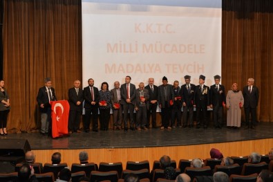 Karaman'da 10 Kıbrıs Gazileri İçin Madalya Tevcih Töreni Düzenlendi