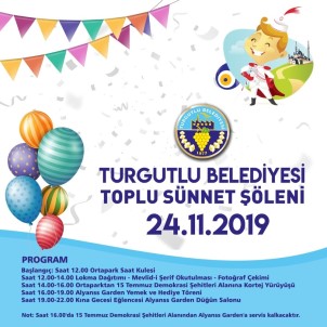 Turgutlu Belediyesinden 100 Çocuğa Toplu Sünnet