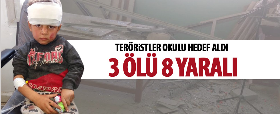 YPG/PKK okulu hedef aldı!