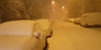 Bayburt'ta Kar Yağışı Etkili Oldu