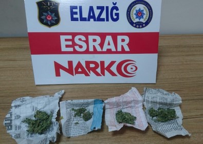 Elazığ'da Uyuşturucu İle Mücadele Açıklaması 3 Tutuklama