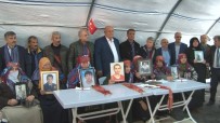 BAYRAM ŞAHIN - HDP Önünde Evlat Nöbeti Tutan Ailelere Bir Destek De Trabzon'dan