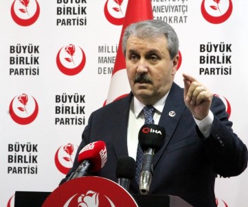 BBP Genel Başkanı Destici Açıklaması 'Sineyi Millet Sizi Kabul Eder Mi, Siz Dönseniz Dönseniz Sineyi PKK'ya Dönersiniz'