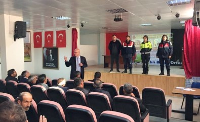 Köprüköy'de Sürücülere Eğitim Semineri Verildi