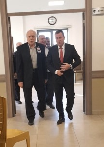 Belediye Başkanı Doğan İnşaat Mühendisi Küçükcan'ın Taziyesine Katıldı