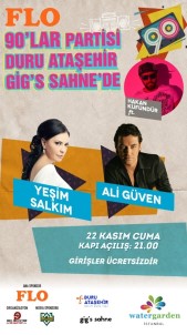 FLO Watergarden İstanbul Açıkhava Konserleri Devam Ediyor