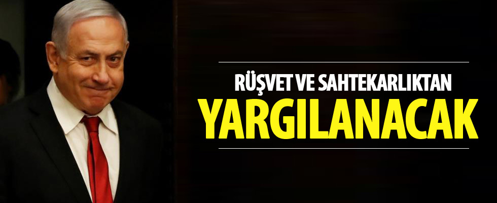 Netanayhu hakkında 3 ayrı dosyadan dava açıldı