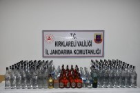 KAÇAK İÇKİ - Kırklareli'de 193 Litre Kaçak İçki Ele Geçirildi