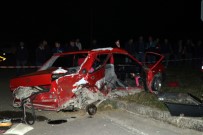 Sakarya'da feci kaza: 1 Ölü, 4 Yaralı