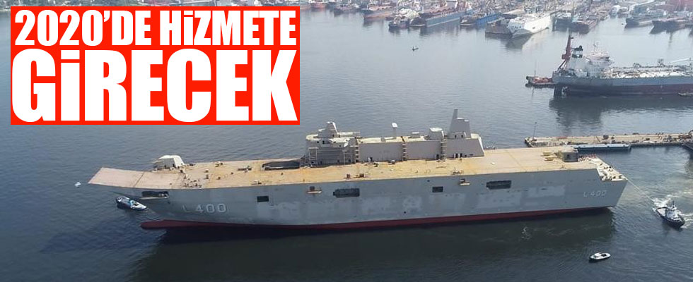 'TCG Anadolu 2020'de hizmete girecek'