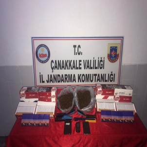 Çanakkale'de Uyuşturucu Operasyonu Açıklaması 2 Şüpheli Yakalandı