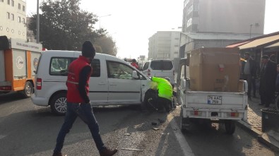 Iğdır'da Zincirleme Trafik Kazası