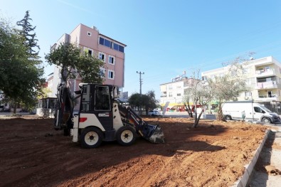 Kepez Belediyesi'nden Teomanpaşa'ya Bir Yeşil Alan Daha