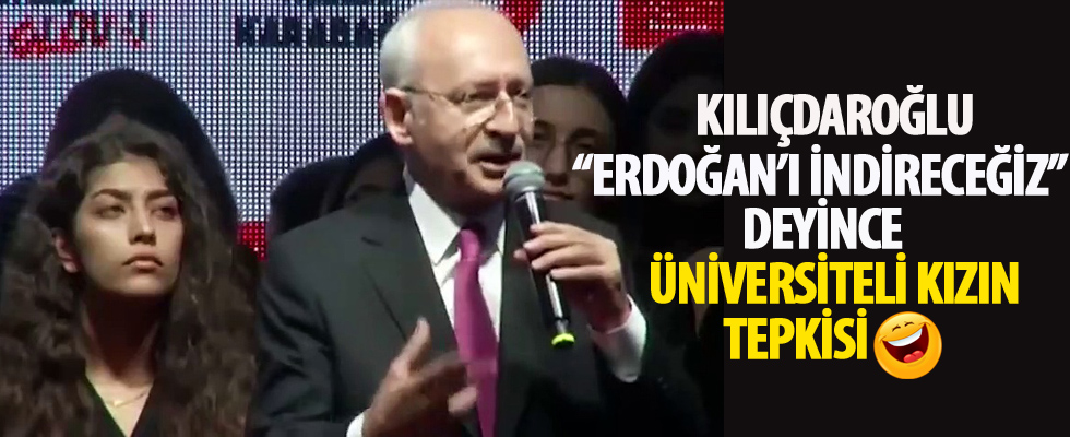 Kılıçdaroğlu 'Beyefendiyi aşağı indireceğiz' deyince...