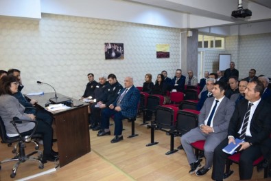 Sungurlu'da Eğitim Ve Okul Güvenliği Toplantısı Yapıldı