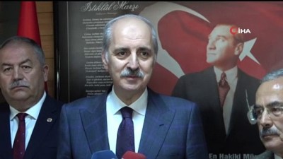 AK Parti Genel Başkanvekili Kurtulmuş Açıklaması