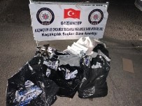 SIGARA - Gaziantep'te 970 Paket Kaçak Sigara Ele Geçirildi