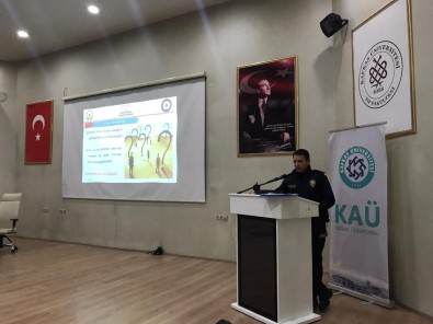 Kafkas Üniversitesi Güvenlik Görevlilerine Eğitim Verildi