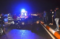 CUNDA ADASı - Lüks Cip İle Otomobil Çarpıştı Açıklaması 3 Yaralı