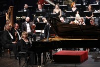 SENFONİ ORKESTRASI - Ünlü Piyanist İdil Biret, Antalya'da Sahne Aldı