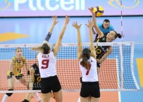 MILENA - Vakıfbank, Galatasaray'ı 3-1 Mağlup Etti