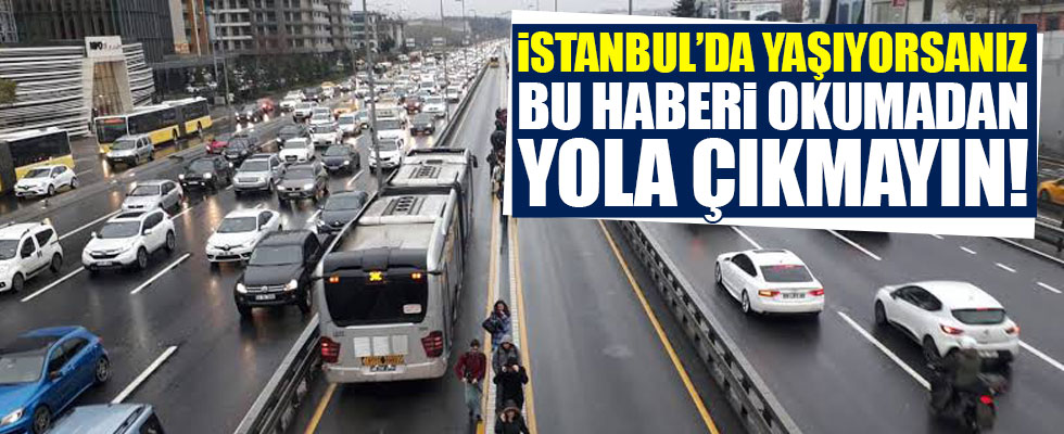Yarın bu yollara dikkat! Kapalı olacak