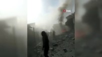 BEŞAR ESAD - Esad Rejiminden İdlib'e Hava Saldırısı Açıklaması 6 Yaralı