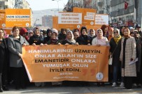 ŞİDDETE HAYIR - AK Parti Kadın Kolları Kadına Şiddete Hayır Dedi