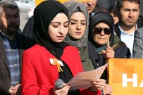 SAMIMIYET - AK Parti'li Kadınlardan 'Şiddete Hayır' Açıklaması